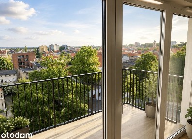 Apartament z pięknym widokiem na panoramę miasta.Moniuszki 9