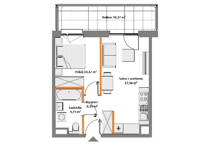 Mieszkanie ze własnym ogródkiem | 38 m² | Dobrze skomunikowana okolica