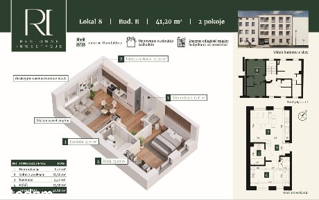 2 pokoje 41,2 m² | 150 m od Manufaktury | nowa inwestycja