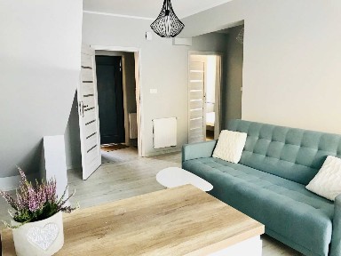 Mieszkanie BEZCZYNSZOWE, z ogrodem, 2-pokojowe + salon z kuchnią