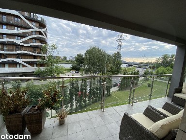 [BEZPOŚREDNIO] Apartament z widokiem na Wisłę | 59 m² | Wiślane Tarasy