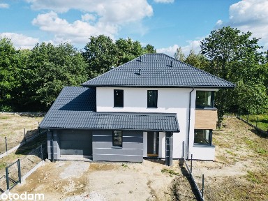 Bukowiec-Wolnostojące domy z ogrodami i garażami. Bez prowizji