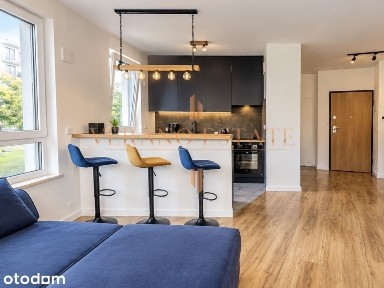 Urządzone 3 pokoje 58,28 m² z ogrodem 17 m² Włochy