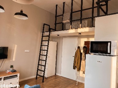 Stylowa, w pełni wyposażona kawalerka z antresolą - w centrum Łodzi!