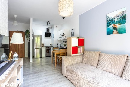 2 pokoje | 34,39 m² | Naramowice | balkon | 1. piętro | umeblowane