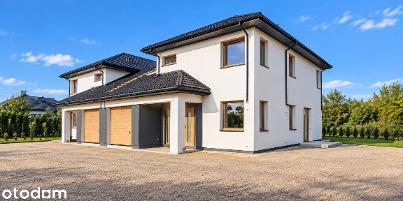 NOWOCZESNY BLIŹNIAK 131 m² DZIAŁKA 750 m² Pełna infrastruktura