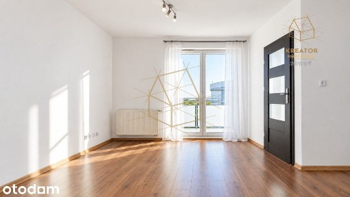 Dwupokojowe mieszkanie/Duży Balkon 16m2/Centrum
