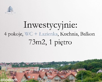 Sprzedam 4 niezależne pokoje przy ul. Powstańców Warszawskich
