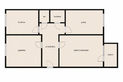 Dwustronne | Loggia | 3 pokoje | Od zaraz