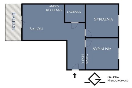rodzinna okolica | słoneczne | duży balkon