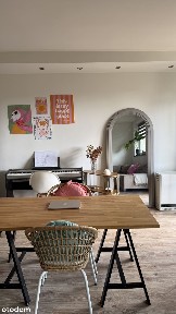 Przestronne 2-pok. mieszkanie 54 m² | centrum Gliwic | balkon | boho