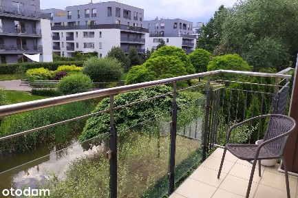 unikatowy widok na park i jeziorko, Ostoja Wilanów, klimatyzacja,garaż