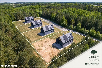 Nowy dom z pompą Ciepła, działka 1000 - 1200m2 - atrakcyjna cena!