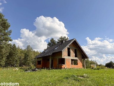 DOM W BUDOWIE 122 m² + DZIAŁKA 1414 m² | JAROSZOWA WOLA |