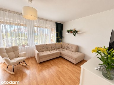 3 pokoje | 61,9 m² | balkon | winda | Kozanów