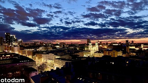 Panorama Warszawy, 16 piętro, duży balkon, 3 pokoje, 47m2, Śródmieście