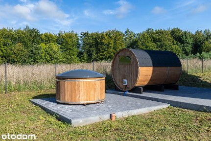 Nowy dom 200 m od jeziora | sauna i balia | 1000 m