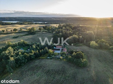 340m2, siedlisko, dwa domy, Mrągowo, Miejski Las