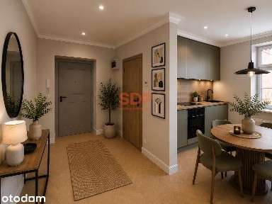 Apartament z wydzieloną sypialnią | Cenrum miasta | Kamienica z windą