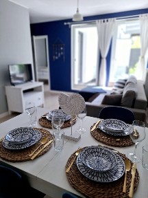 Nowoczesne mieszkanie 2-pokojowe z ogródkiem blisko plazy