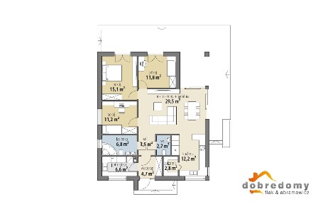 Nowoczesny dom 106,9 m2 +poddasze/duża dział/Odrowąż k.Krapkowic