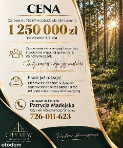 Nowe osiedle/Bliźniak/pompa ciepła/ogród/w lesie