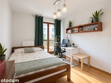 2 pokoje z ogródkiem, garażem i komórką | 56 m²