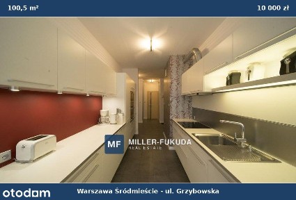 3-pokojowe mieszkanie 100,50 m² | Śródmieście, ul. Grzybowska