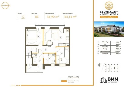 3-pokojowe mieszkanie 46m2 + ogródek Bez Prowizji