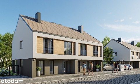 Nowe Domy w zabudowie bliźniaczej Krzyżowice