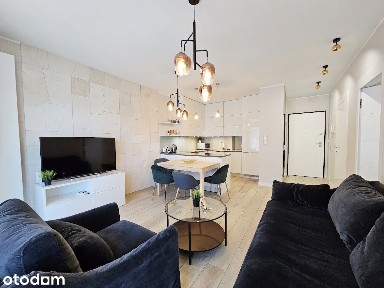 Apartament w Angel River, 2 pokoje, balkon, spa, gym, air con, parking