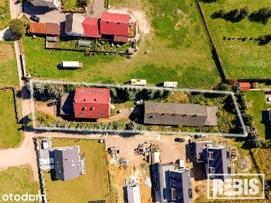Dom ok 400m2 + hala 300 m2, Działka 25a, Rączna
