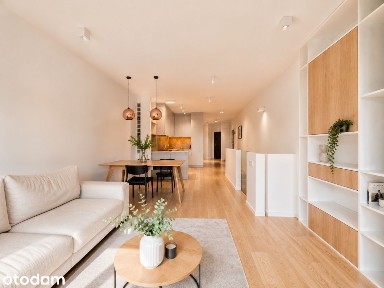 Elegancki apartament 2-poziomowy | Metro Młynów