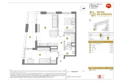 3-pokojowe mieszkanie 58m2 + loggia Bezpośrednio