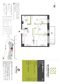 2-pokojowe mieszkanie 49m2 + balkon Bez Prowizji