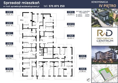 mieszkanie - 2 pokoje z balkonem - S/4/6