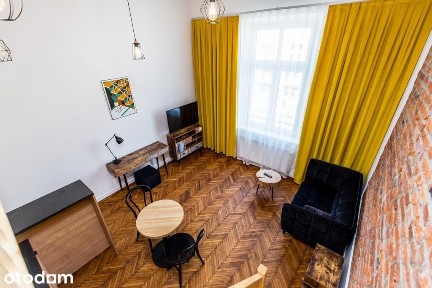 Klimatyczna kawalerka z antresolą - ul. Staszica, Kraków