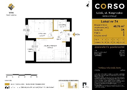 2-pokojowe mieszkanie 45m2 + balkon Bezpośrednio