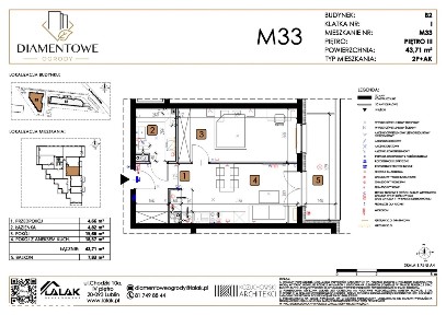2-pokojowe mieszkanie 49m2 + balkon Bezpośrednio