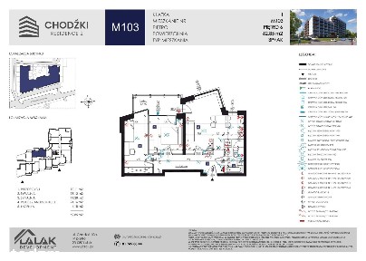 3-pokojowe mieszkanie 62m2 + balkon Bez Prowizji