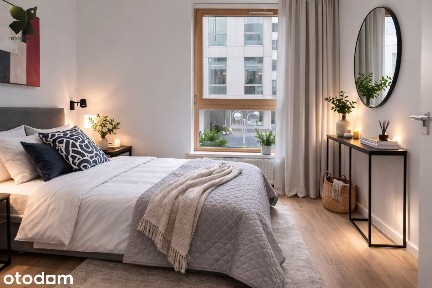 Nowoczesny Apartament | Obok Stacji Metra Płocka