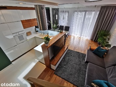 Dwupoziomowy penthouse 112 m² | Fort Bema | 2 tarasy | strefa master