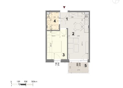 34 m2 z balkonem | zielona lokalizacja