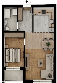 Dwa pokoje pod klucz*Widzew*winda*balkon