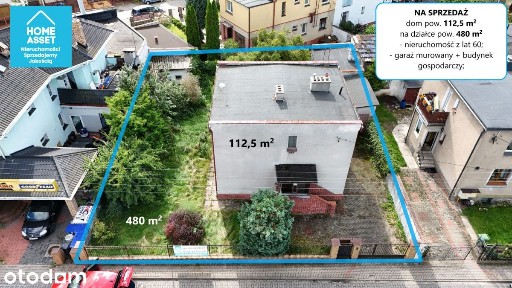 Dom wolnostojący w Wejherowie z potencjałem 112 m²