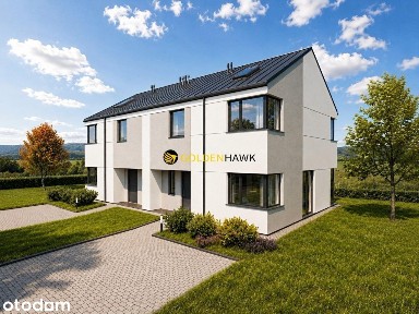 Nowy Dom z pompą ciepła i rekuperacją | 123,26 m²