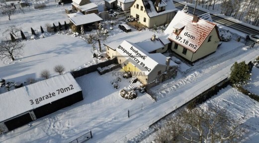 Dom z dużą działką 2844 m² - tuż przy jeziorze w Zwierzynie