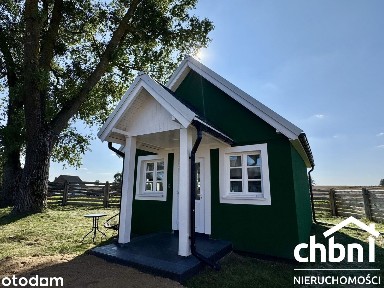 Zielony Dom wśród starych dębów z antresolą - działka 304 m2