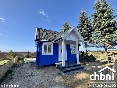 Niebieski Dom z ogrodem i tarasem | 3 pokoje | 259 000 zł