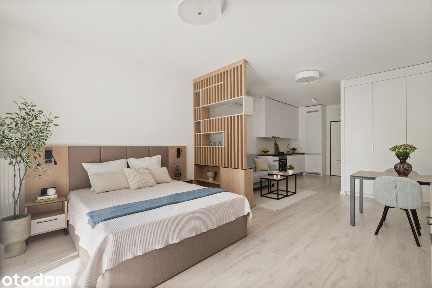 Komfortowe mieszkanie 37m² / Browary / balkon / BEZ PROWIZJI / ogród